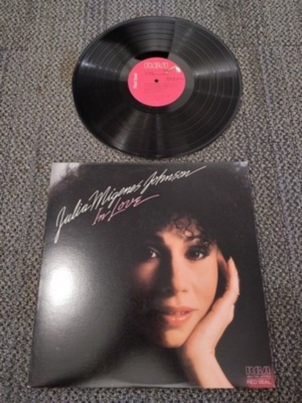 SEALED - Julia Migenes Johnson – In Love 12" LP Vinyl 1985 ARL1-7034